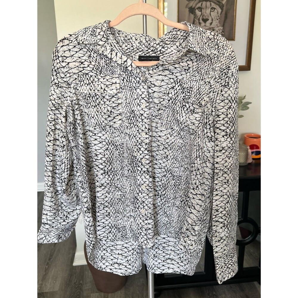 Investment Petites Button Down Shirt